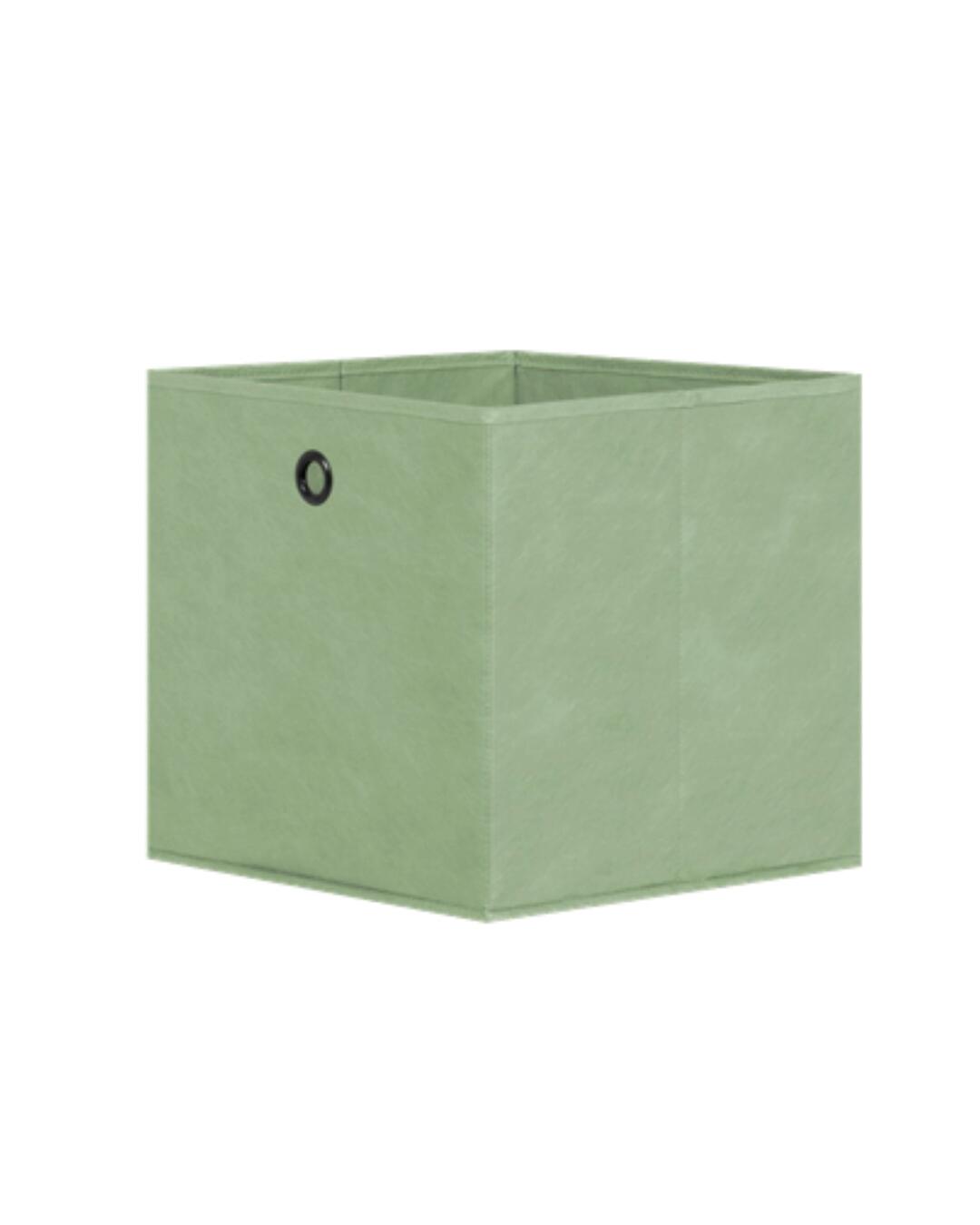 Stoffbox Stoffbox 2 salbei B/H/T: ca. 24x24x24 cm