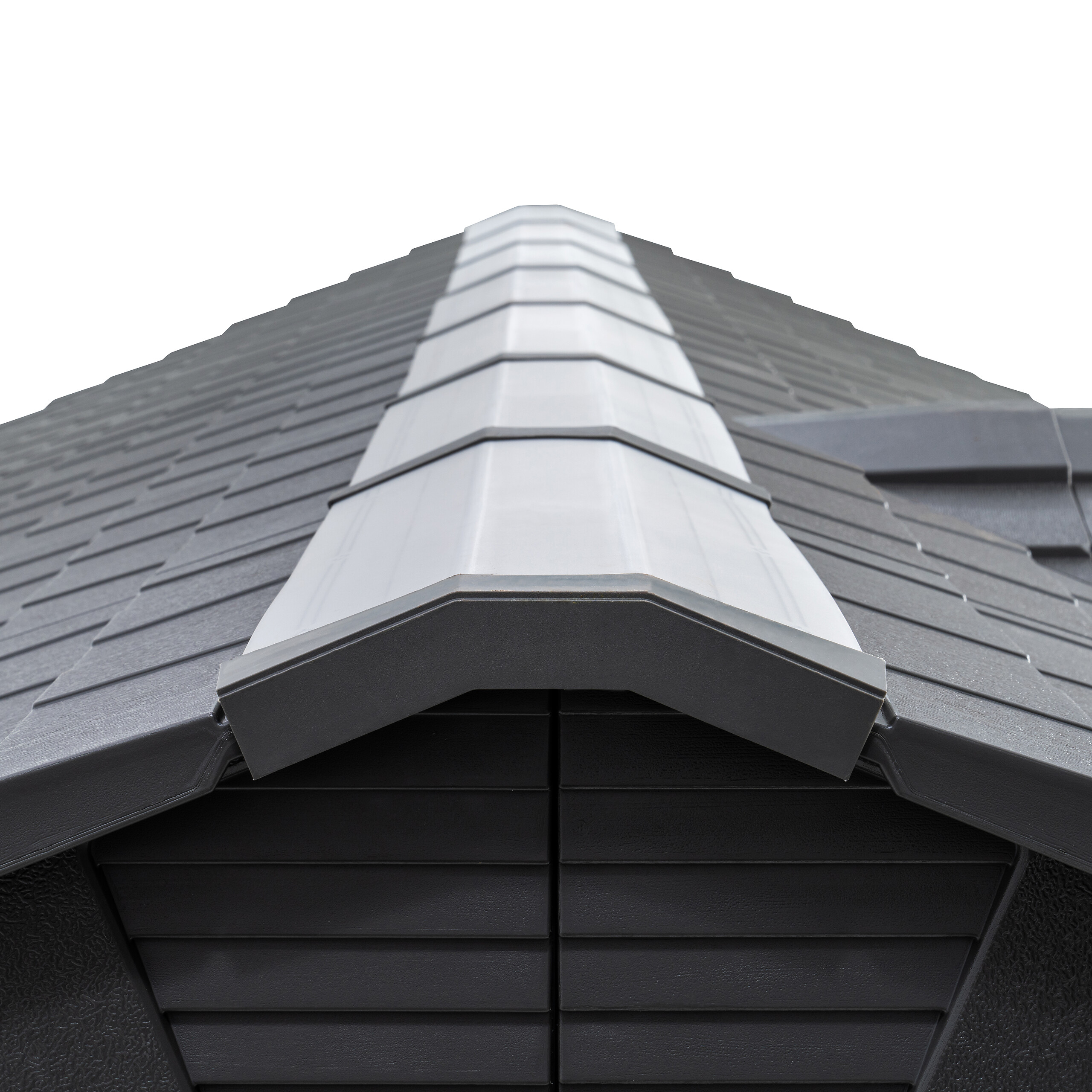 Lifetime Gerätehaus Idaho grau B/H/T: ca. 498x264,5x214 cm