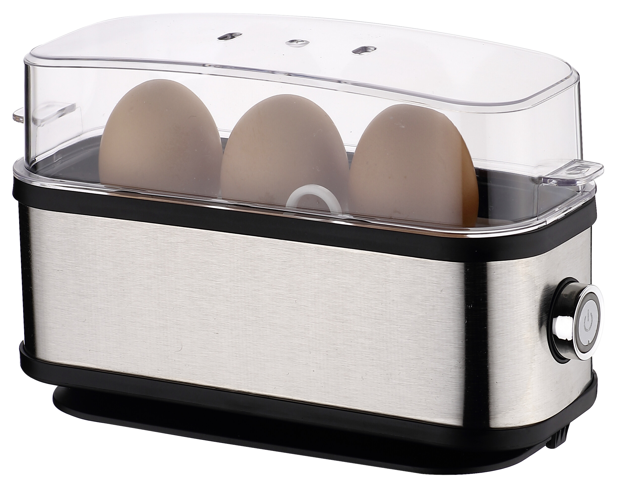 Emerio Eierkocher EB-125167.2 silber Edelstahl Kunststoff B/H/T: ca. 20x14x9 cm