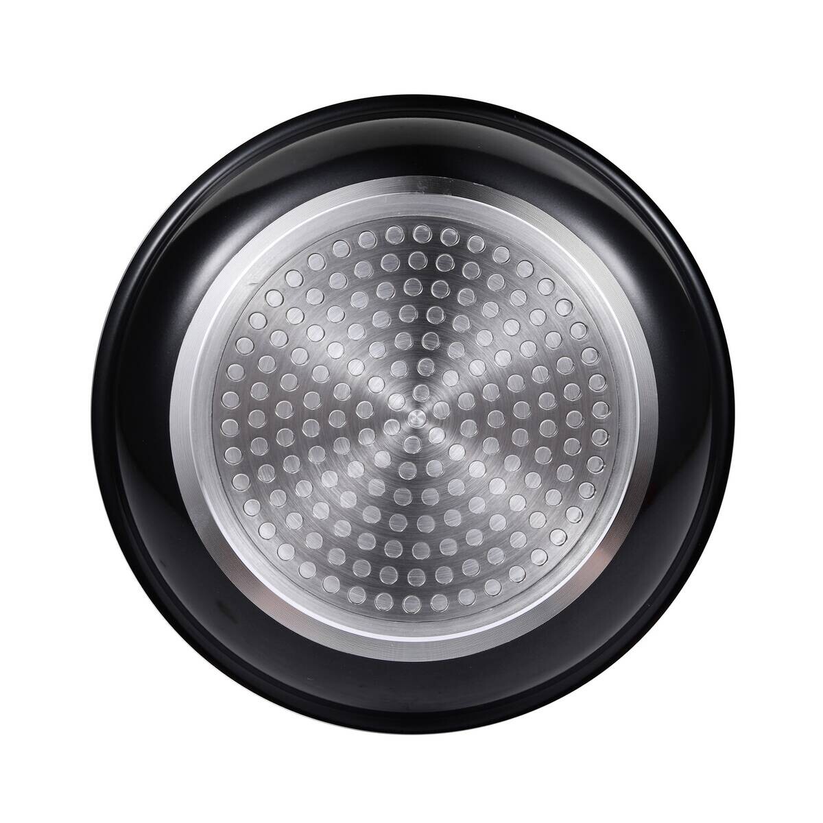 BERGNER Pfannenset Click & cook schwarz Aluminium