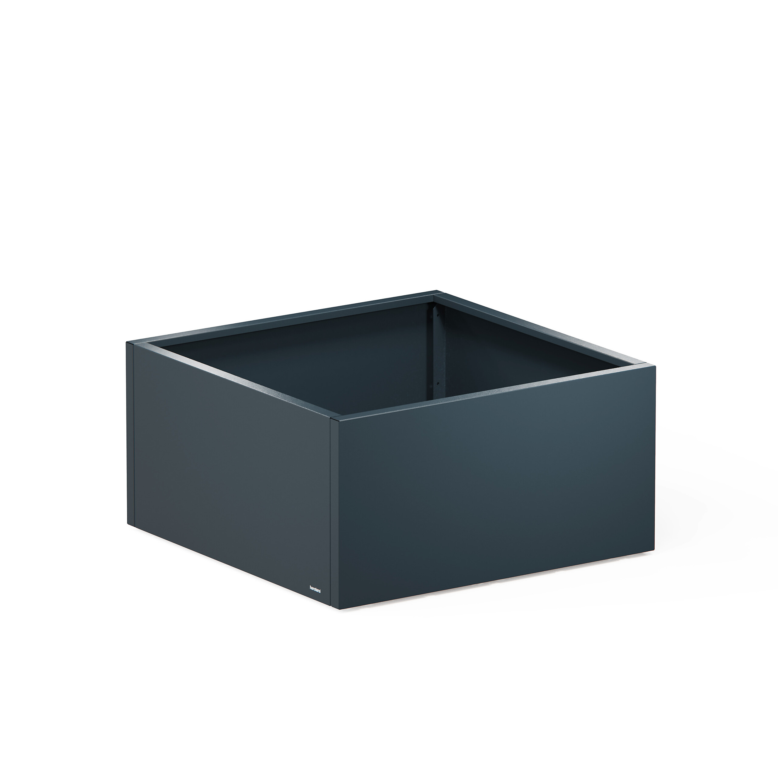 Herstera Garden Pflanzkübel Cube anthrazit Metall B/H/L: ca. 100x50x100 cm