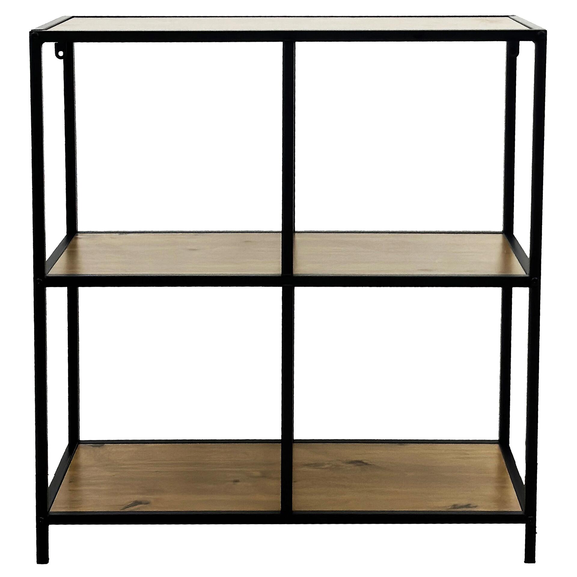 Standregal Sensation schwarz B/H/T: ca. 66,5x72x32 cm