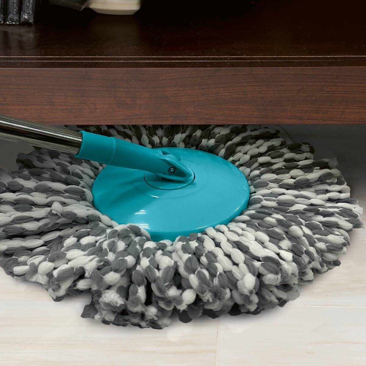 CLEANmaxx Wischmoppset türkis