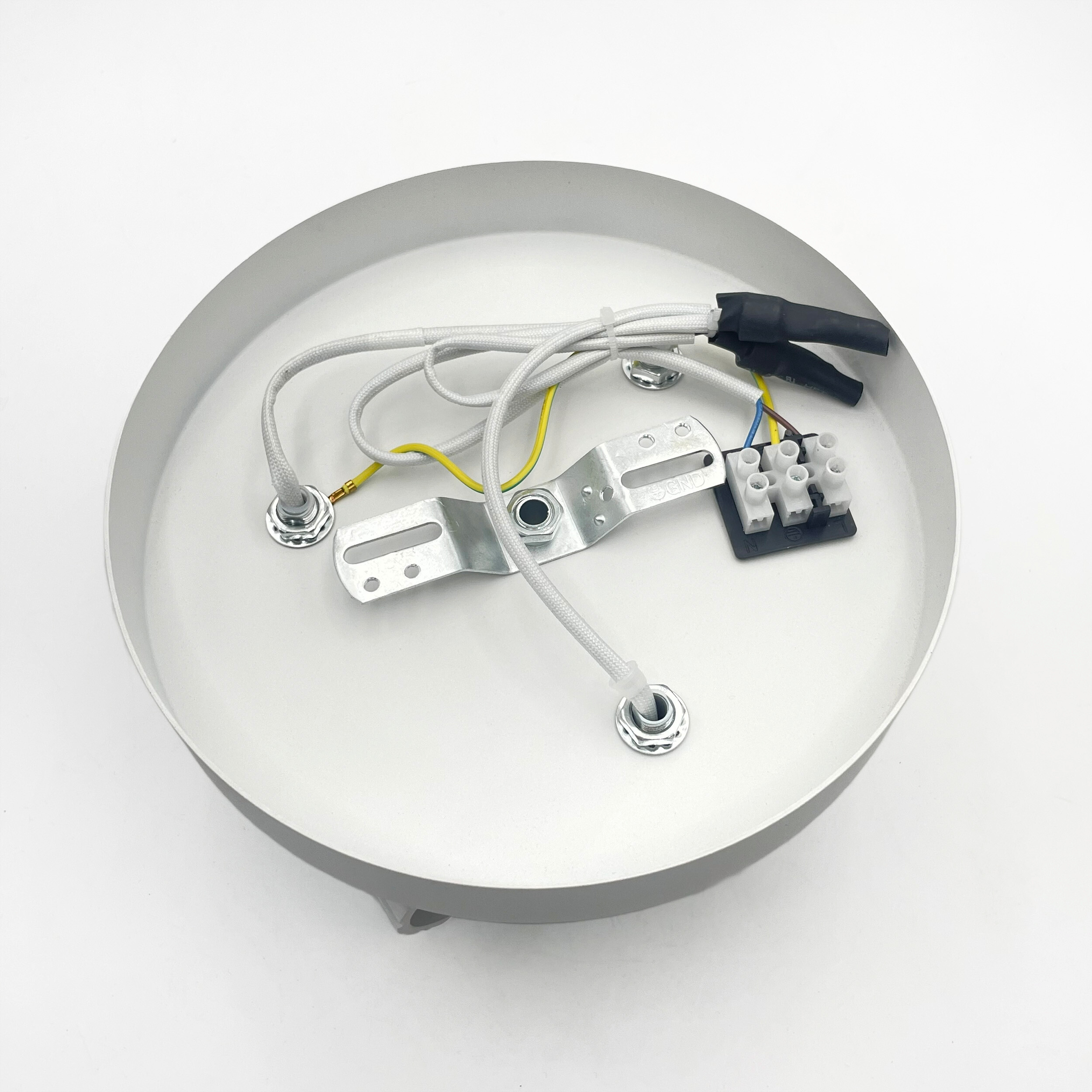 Lamkur Strahler Prisma weiß Stahl B/H/L: ca. 18x19,5x18 cm 3 Brennstellen Lamkur Strahler Prisma weiß Stahl B/H/L: ca. 18x19,5x18 cm 3 Brennstellen