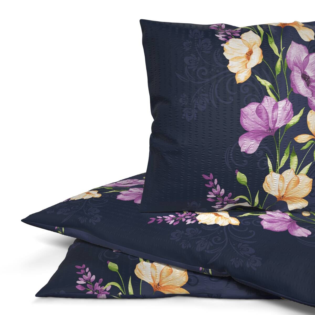 Baumwoll Bettwäsche Seersucker