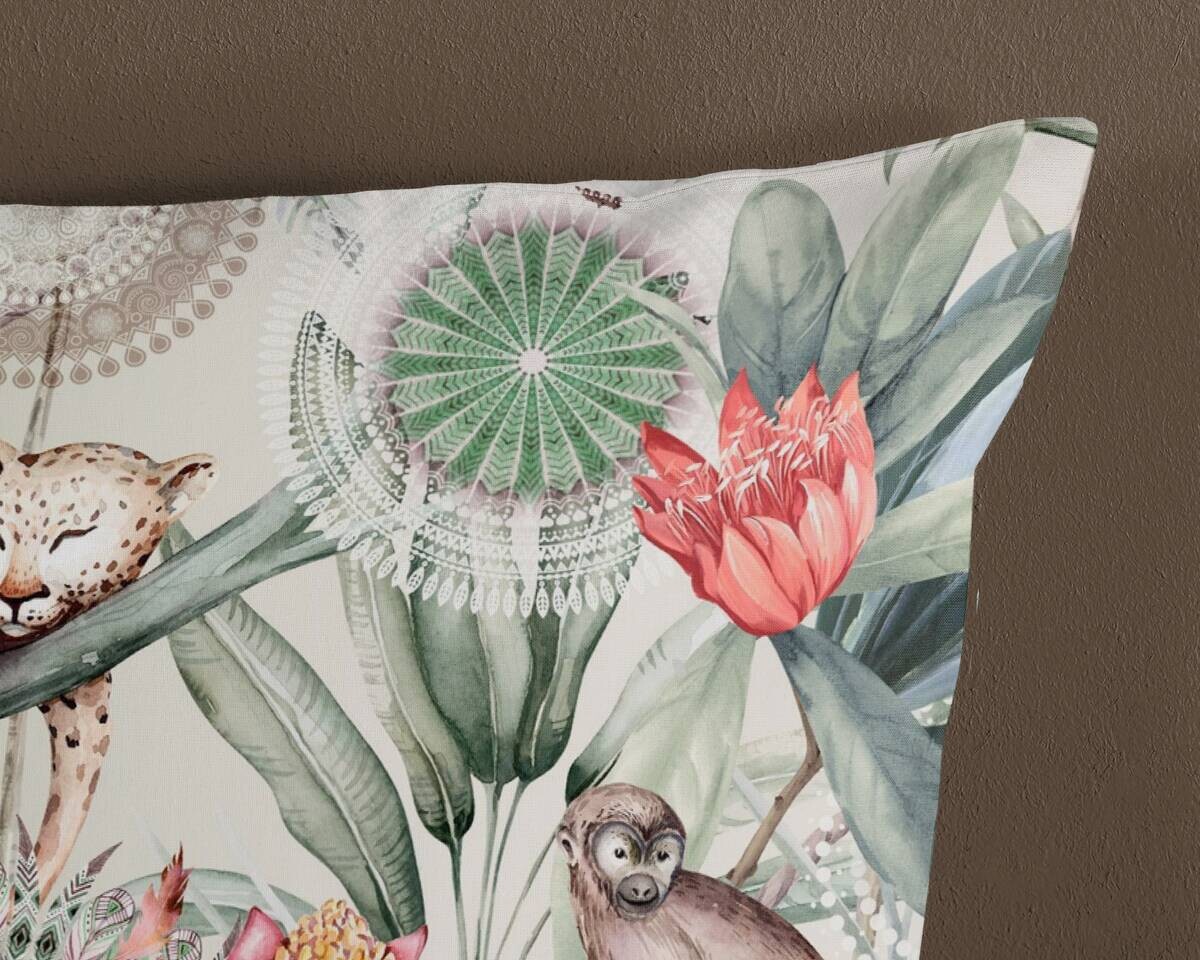 Baumwoll Bettwäsche Wayan Satin Multi Baumwolle B/L: ca. 135x200 cm