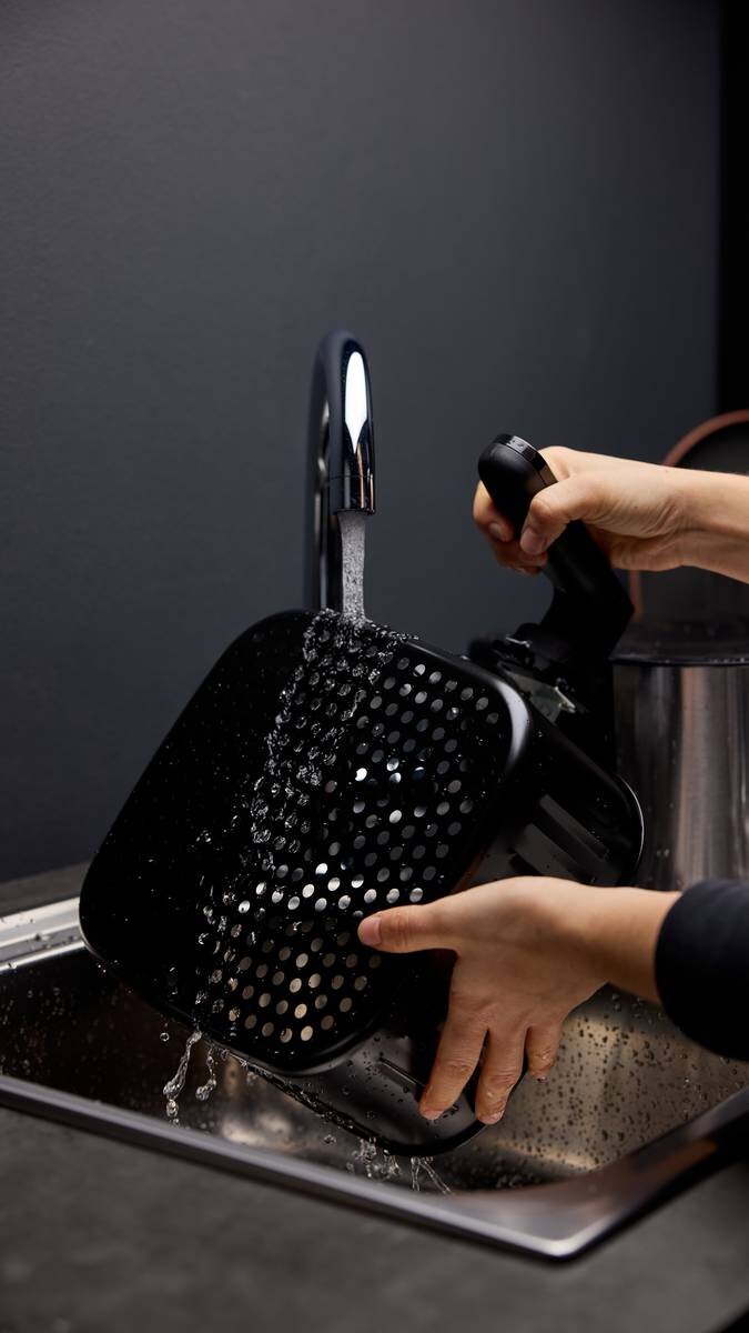 MASTERPRO Heißluftfritteuse BGMP-9344 I-Rocket silber Kunststoff B/H/T: ca. 40x41x35,5 cm ca. 6 l