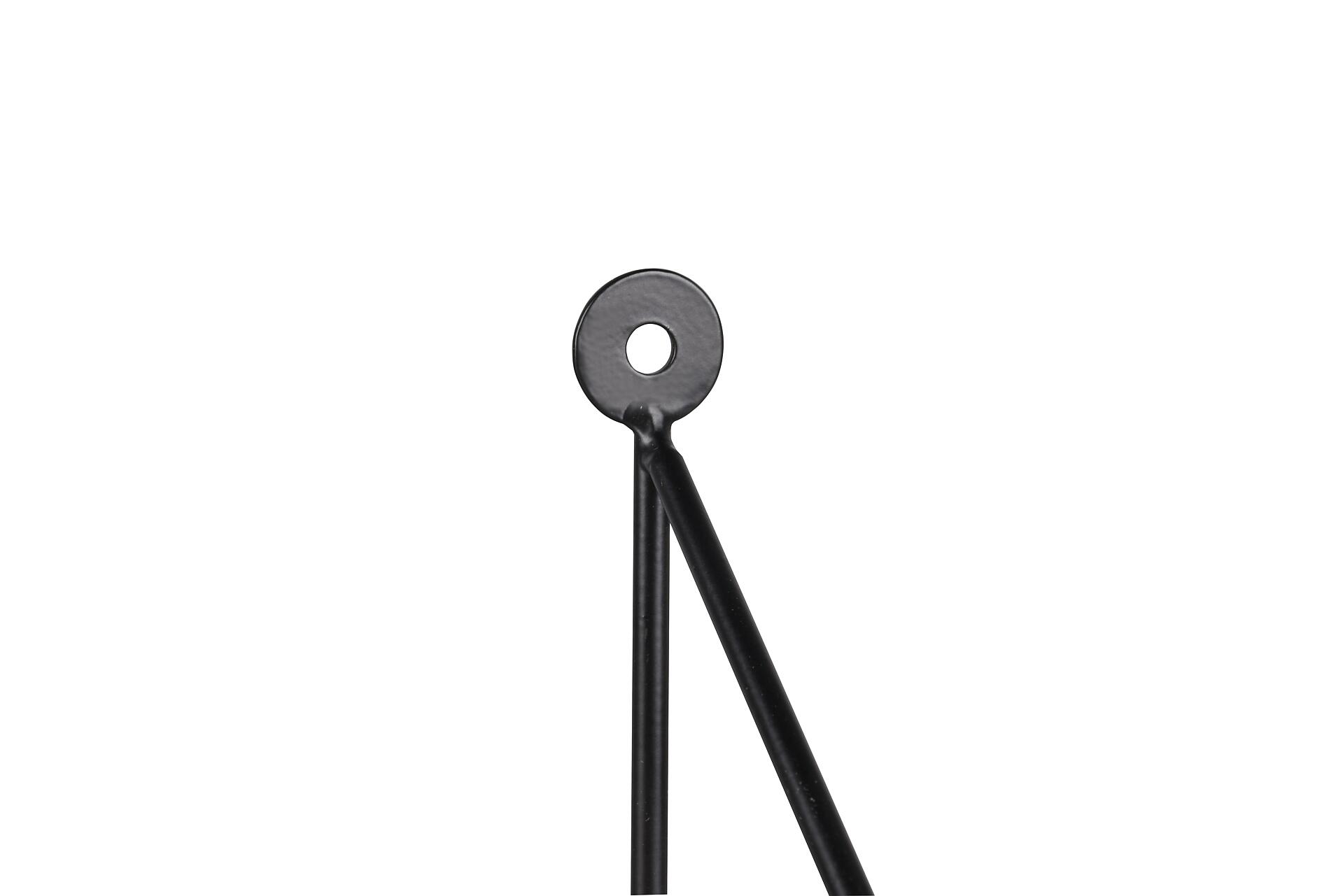 Wandregal Sabrina schwarz B/H/T: ca. 30x13x11 cm