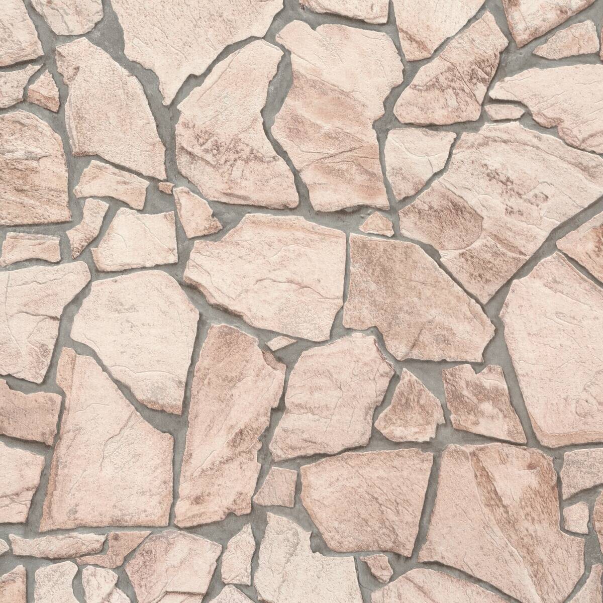 A.S.Creation Tapete orange grau creme B/H/D: ca. 52x250x7,5 cm