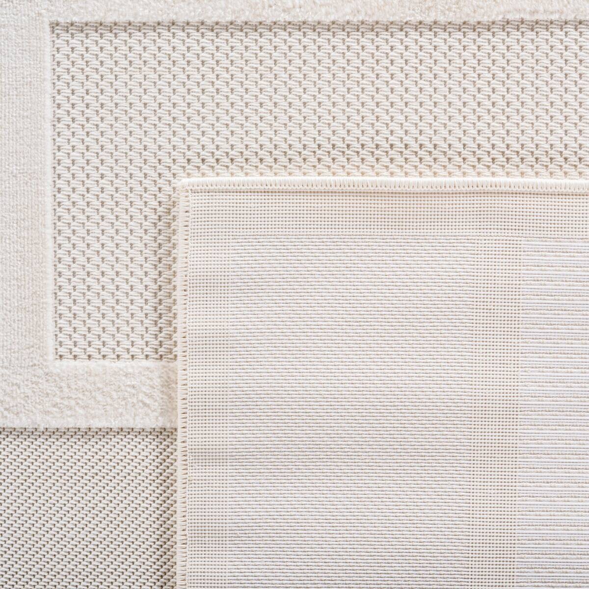 Ayyildiz Kurzflorteppich DOHA creme B/L: ca. 240x340 cm