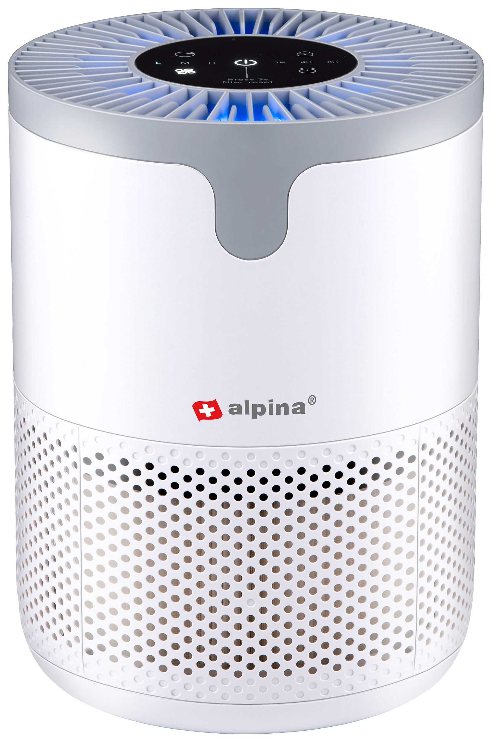alpina Luftreiniger weiß Polypropylen B/H/L: ca. 17x23x17 cm