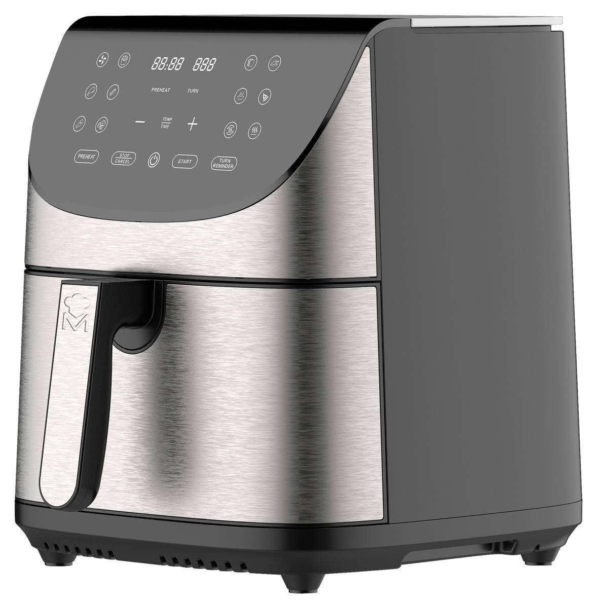 MASTERPRO Heißluftfritteuse BGMP-9309 Rocket silber Kunststoff B/H/T: ca. 42x78x39,5 cm ca. 7,5 l