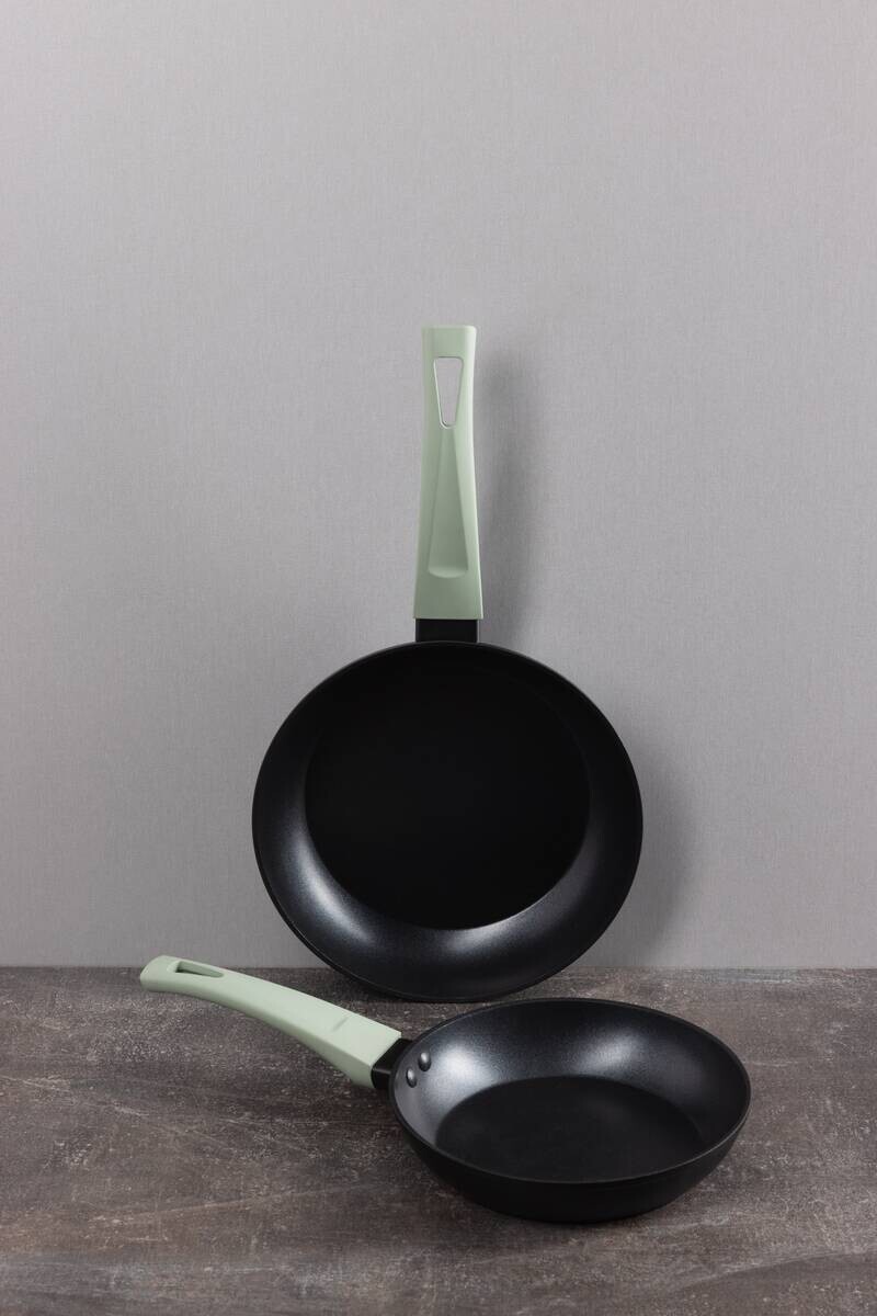 SAN IGNACIO Pfannenset CEDAR schwarz Aluminium 2 tlg.