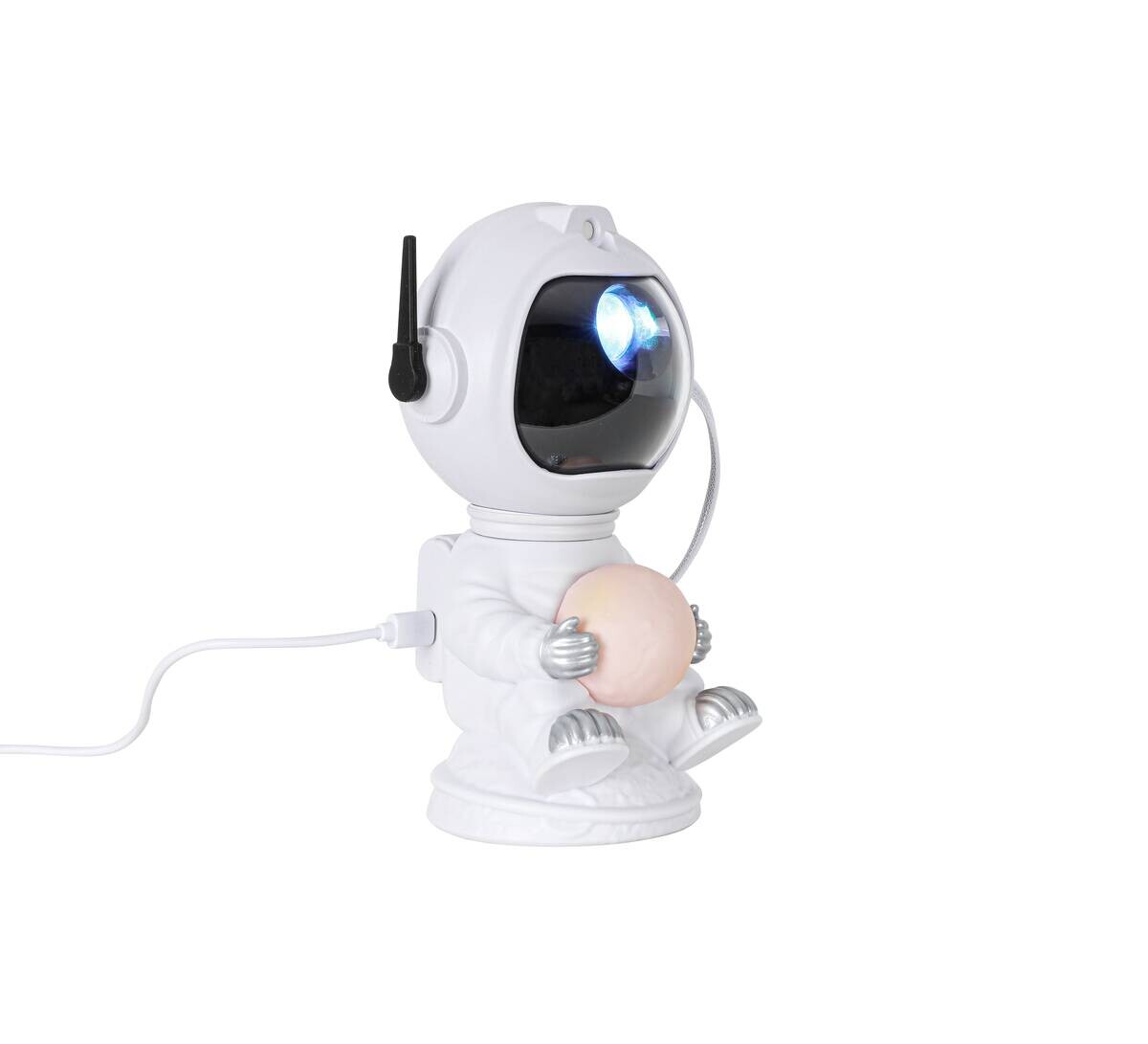 Nolo Dekoleuchte Astronaut weiß Kunststoff B/H/L: ca. 13x26x13 cm