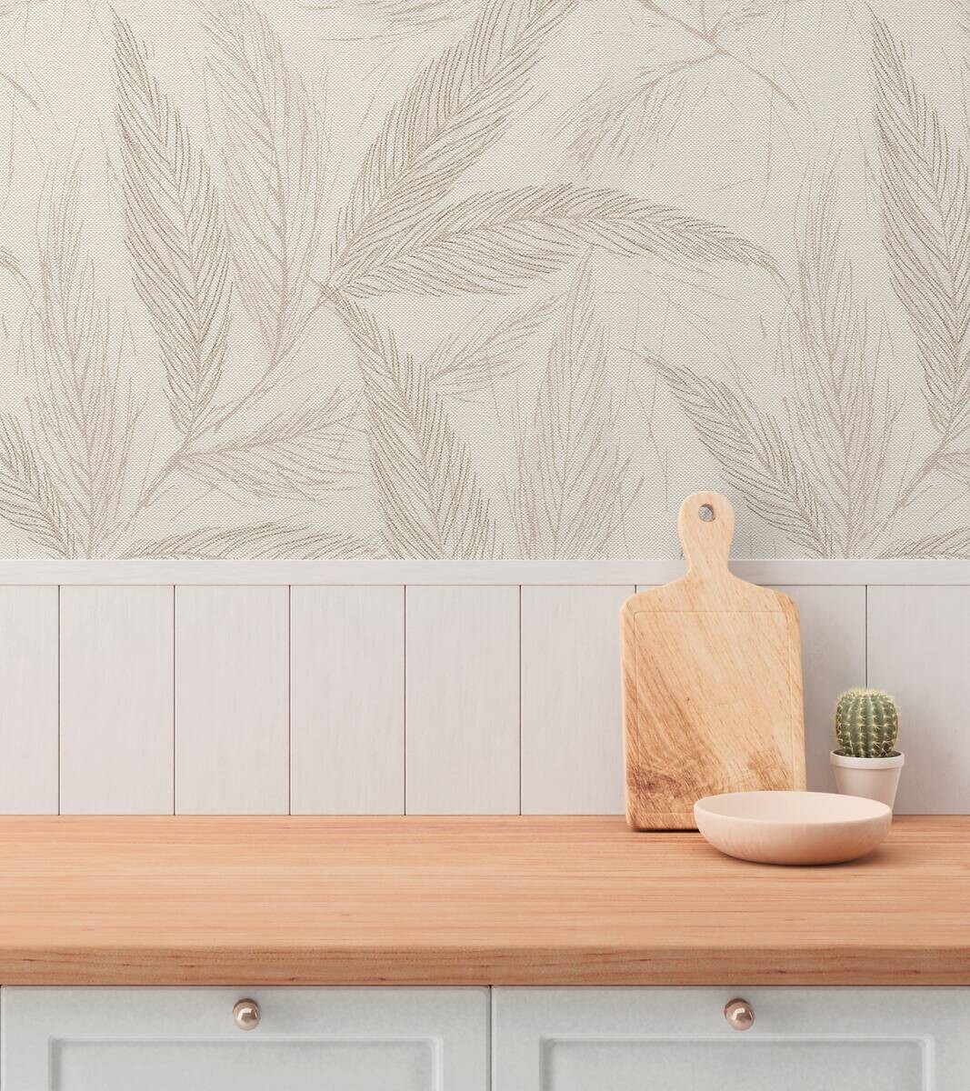 A.S.Creation Vliestapete creme beige grau B/H/D: ca. 53x1005x9,3 cm