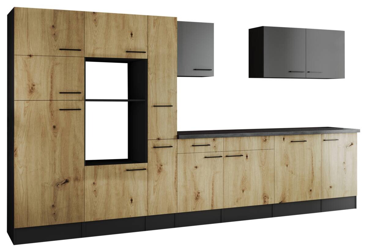 Küchenblock Oliver B/H/T: ca. 370x205x60 cm