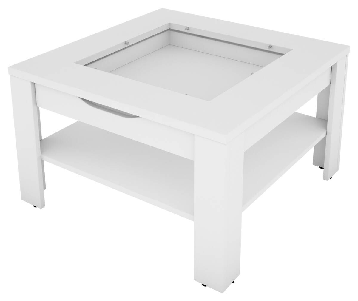 byLIVING Couchtisch RALPH weiß B/H/T: ca. 67x43x67 cm