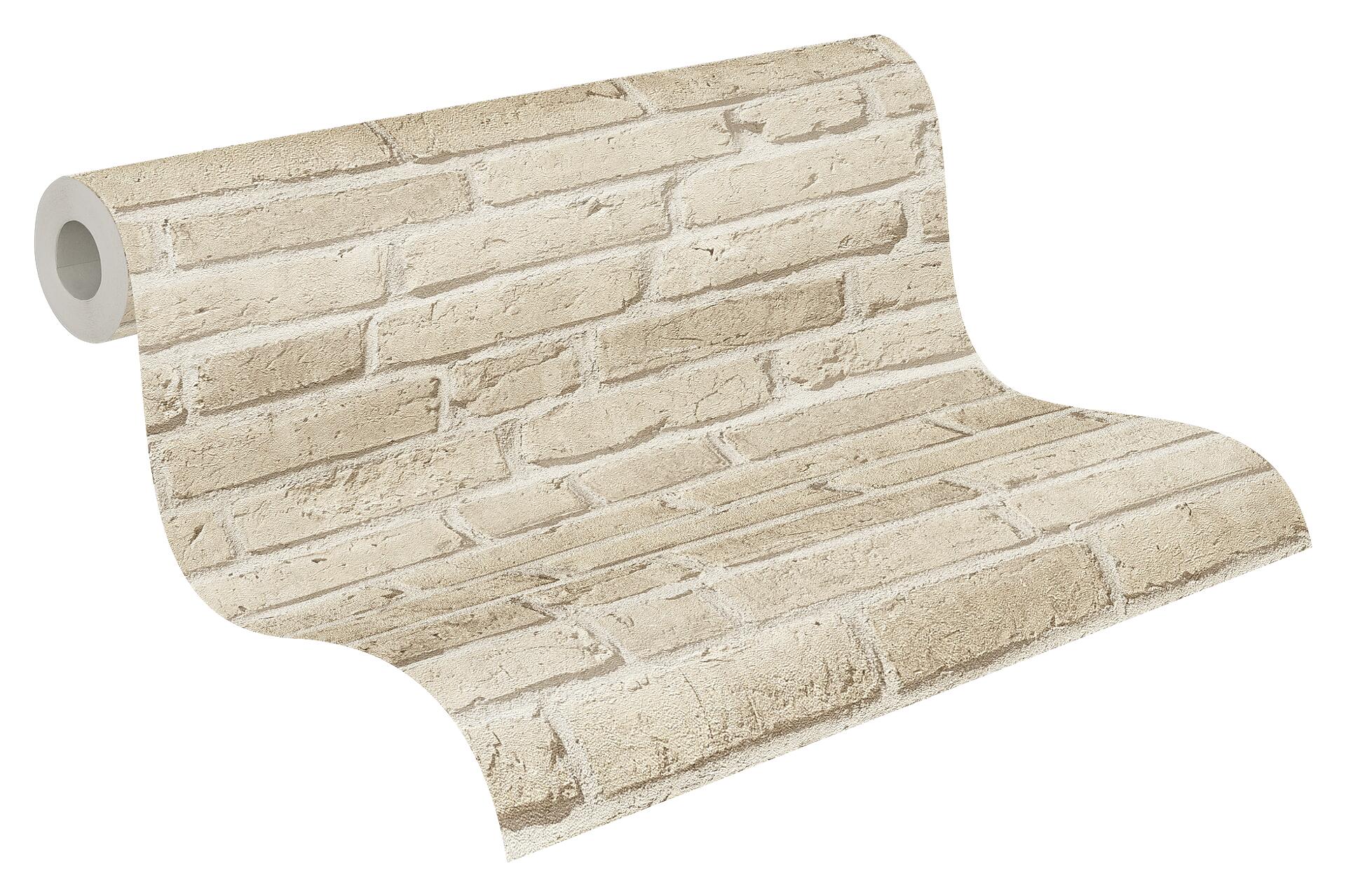 A.S.Creation Vliestapete Best of Wood`n Stone 2nd Edition Steine beige B/L: ca. 53x1005 cm