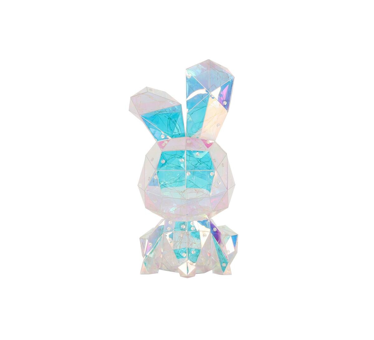 Nolo LED-Dekoleuchte Hase transparent