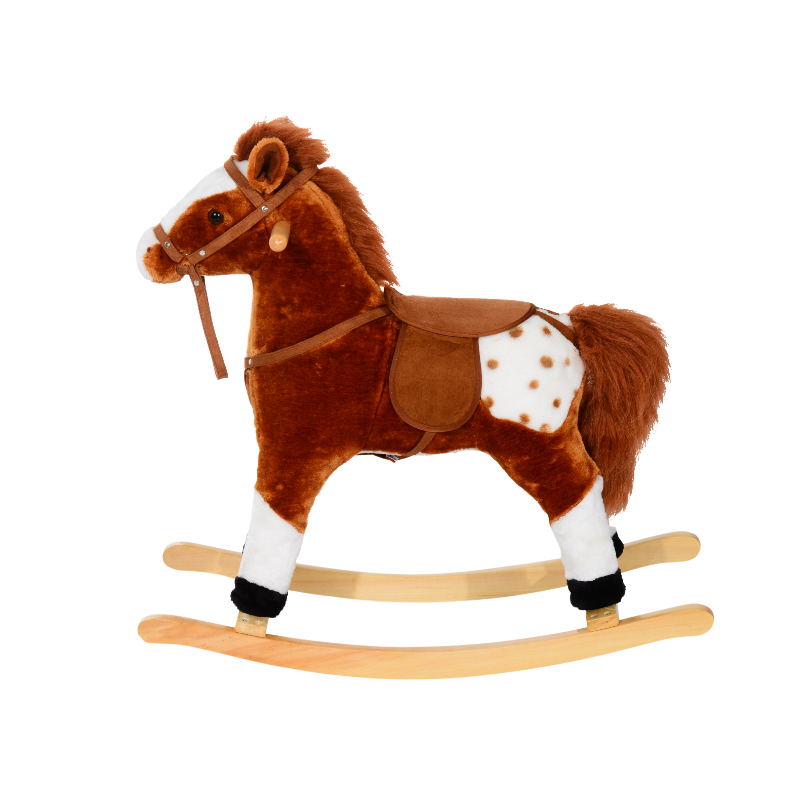 HOMCOM Kinder-Schaukelperd B/H/L: ca. 28x65x74 cm