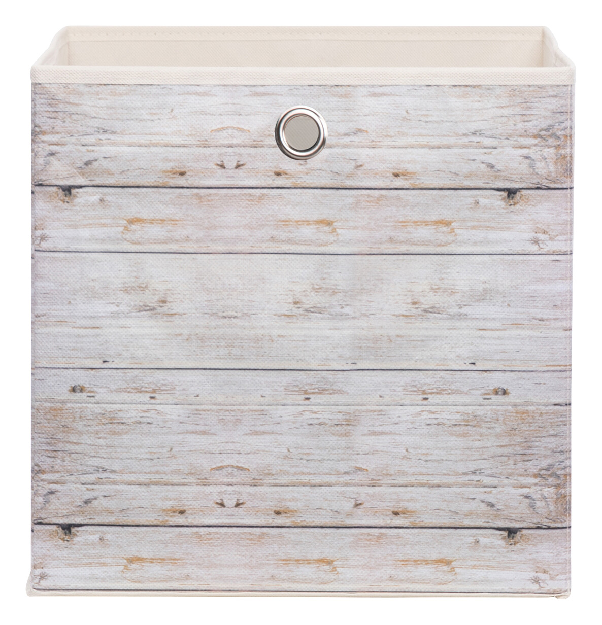 Motivbox Wood beige B/H/T: ca. 32x32x32 cm