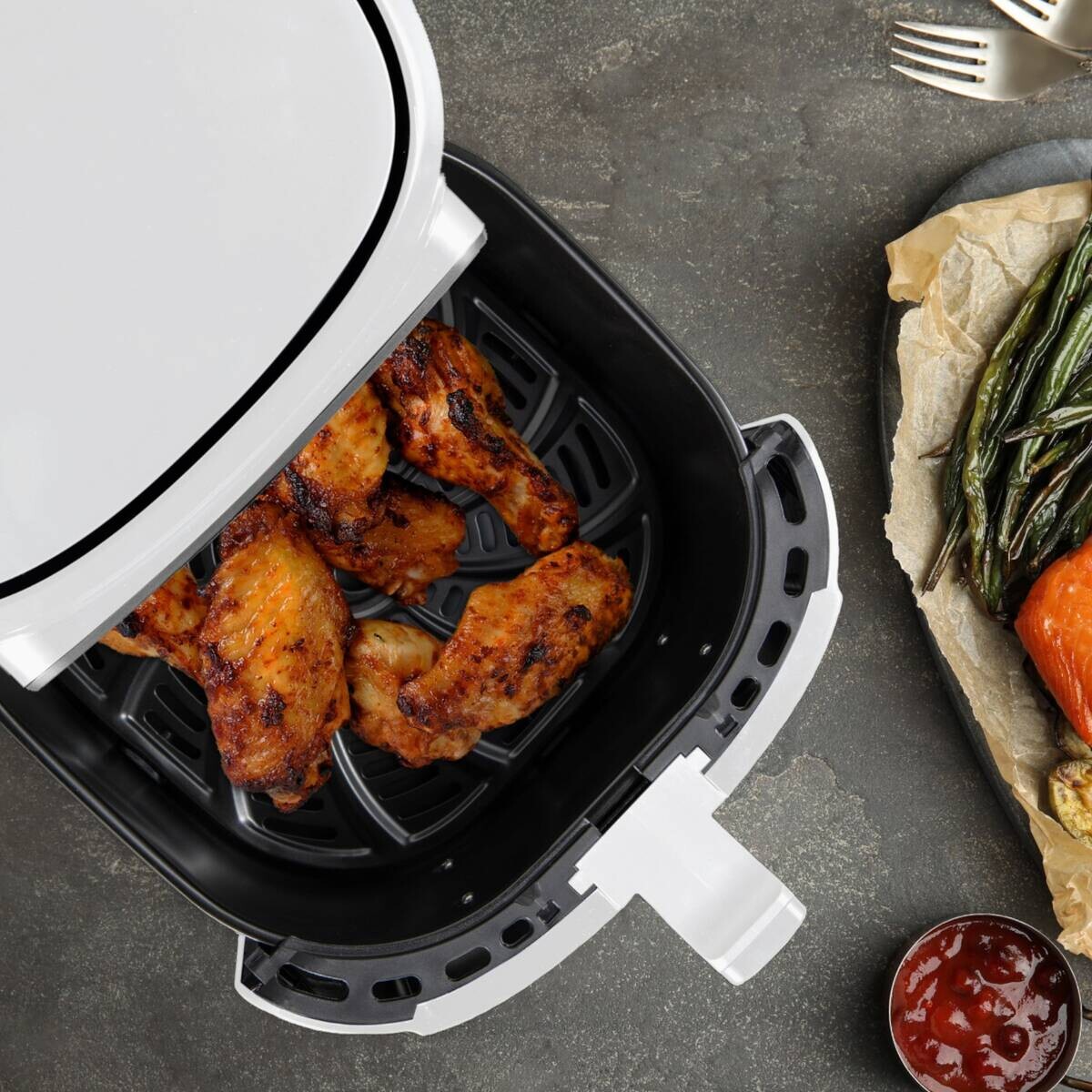 BERGNER Heißluftfritteuse BG-51186-WH