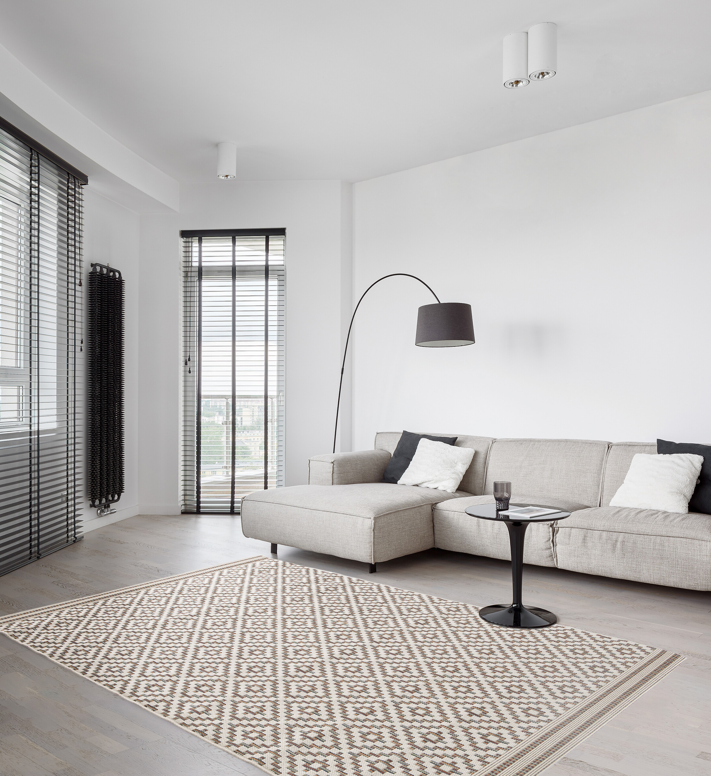 In-/Outdoor-Teppich Sky beige B/L: ca. 80x150 cm