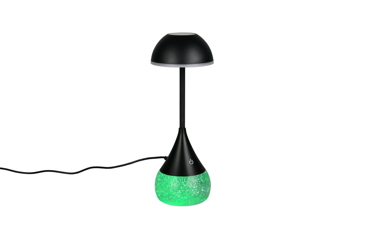 Reality Leuchten LED-Tischleuchte Tembo schwarz Kunststoff B/L: ca. 11x28,3 cm