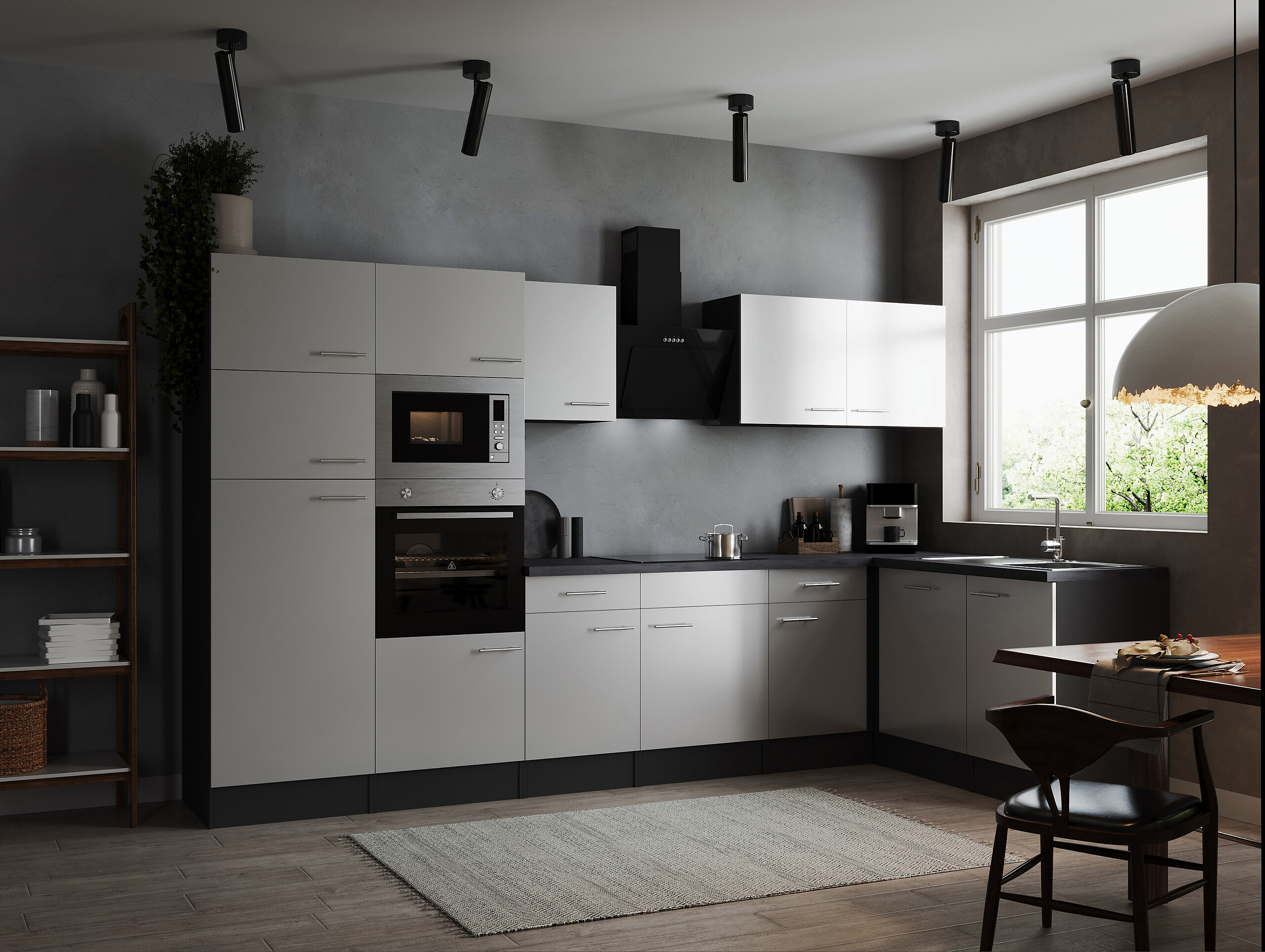 Winkelküche Oliver B/H/T: ca. 340x205x172 cm