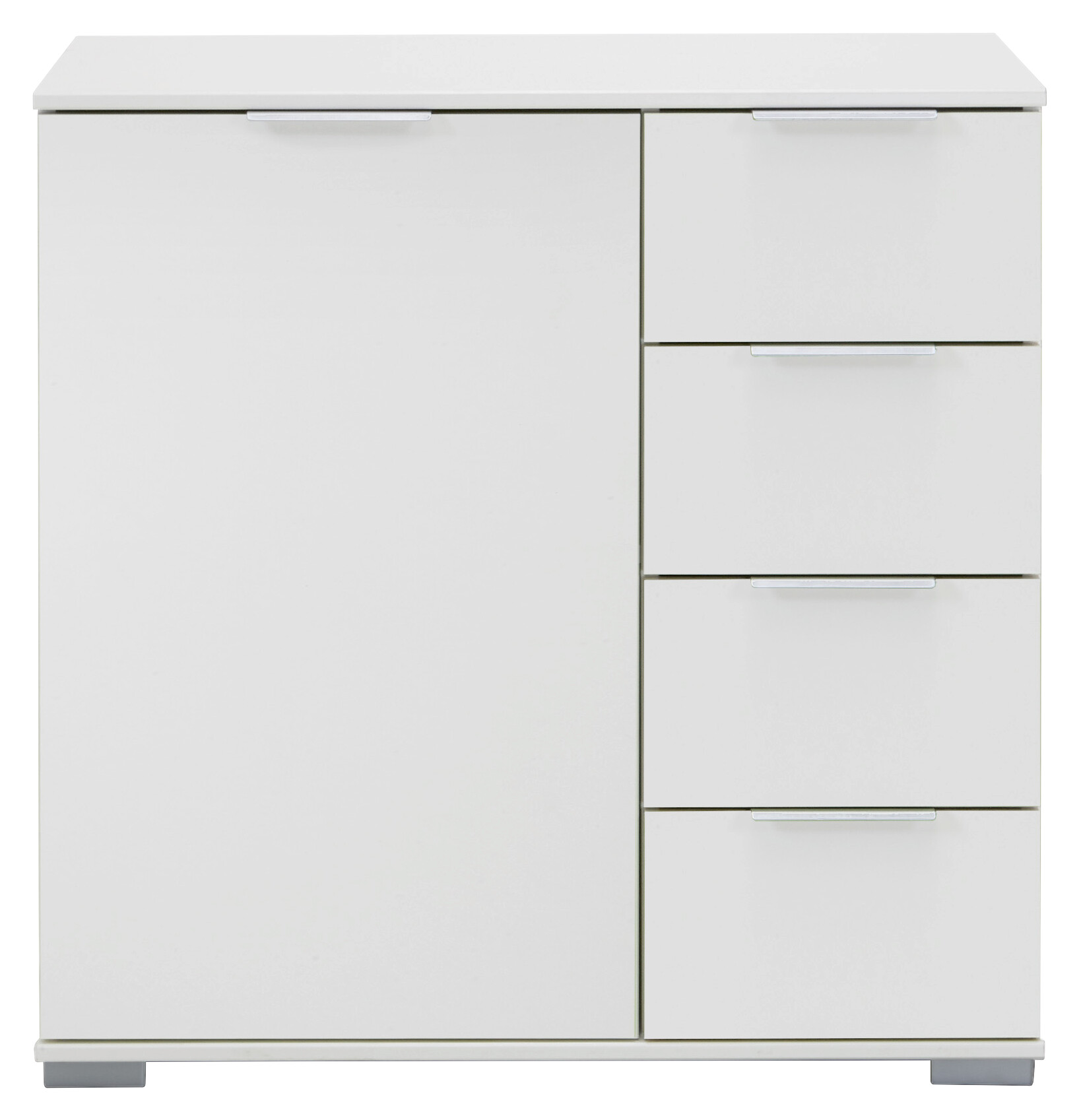 Kombikommode Nadja weiß B/H/T: ca. 81x83x41 cm