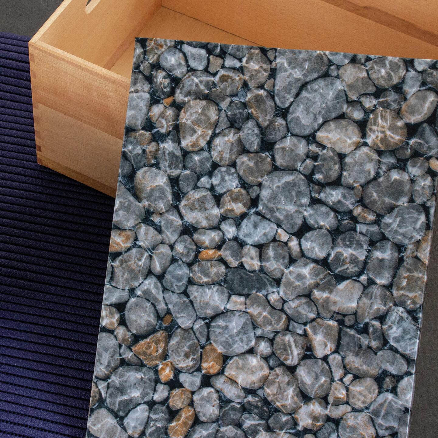 d-c-fix Dekofolie Cailloiu Caillou Cailloiu grau B/L: ca. 45x150 cm