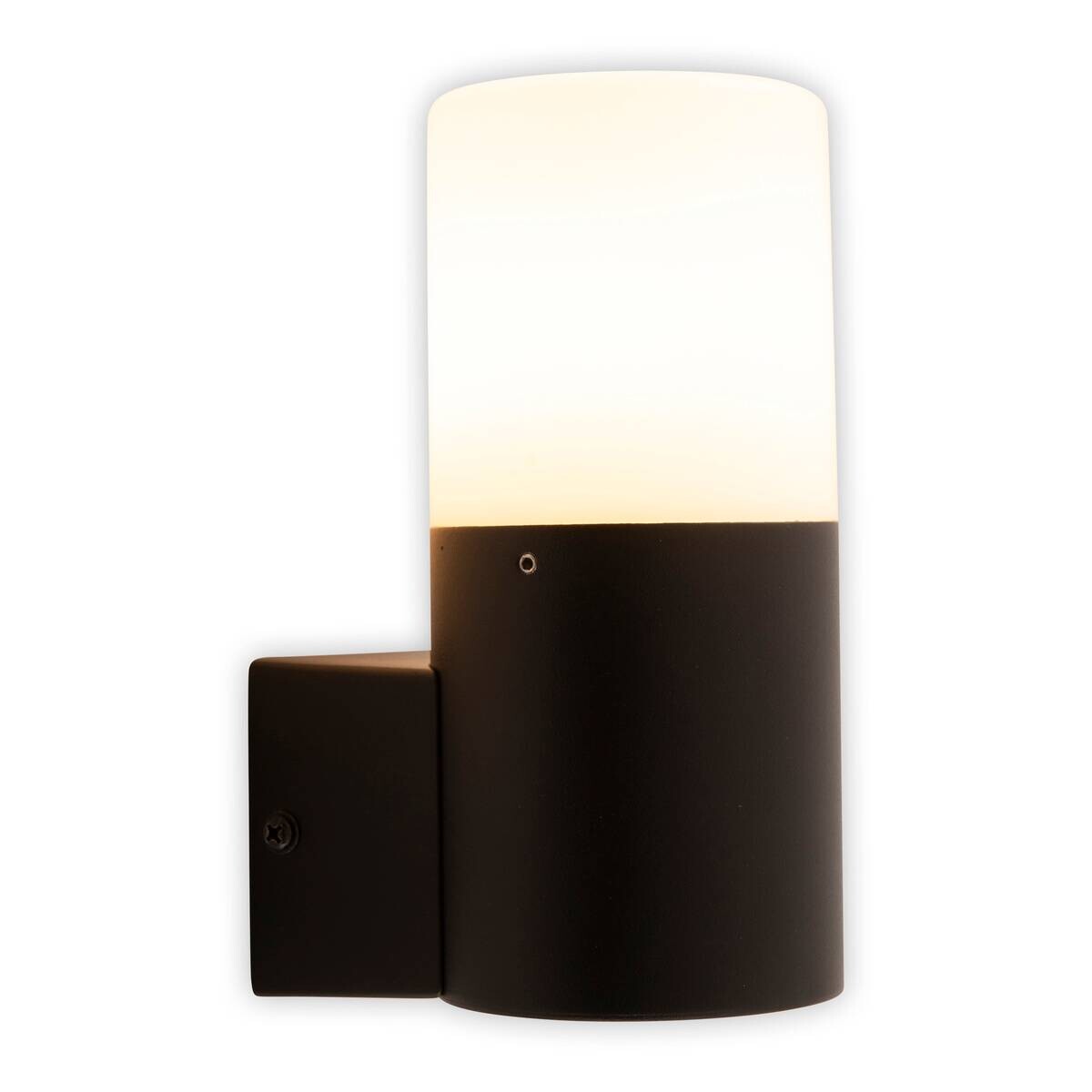 Außenwandleuchte 1376522 schwarz B/H/L: ca. 16,5x10,5x7,6 cm