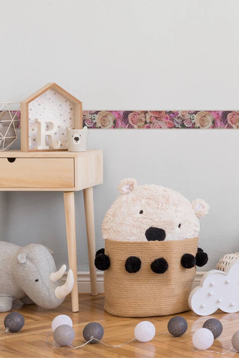 A.S.Creation Bordüre rosa B/H/D: ca. 5x500x6,5 cm