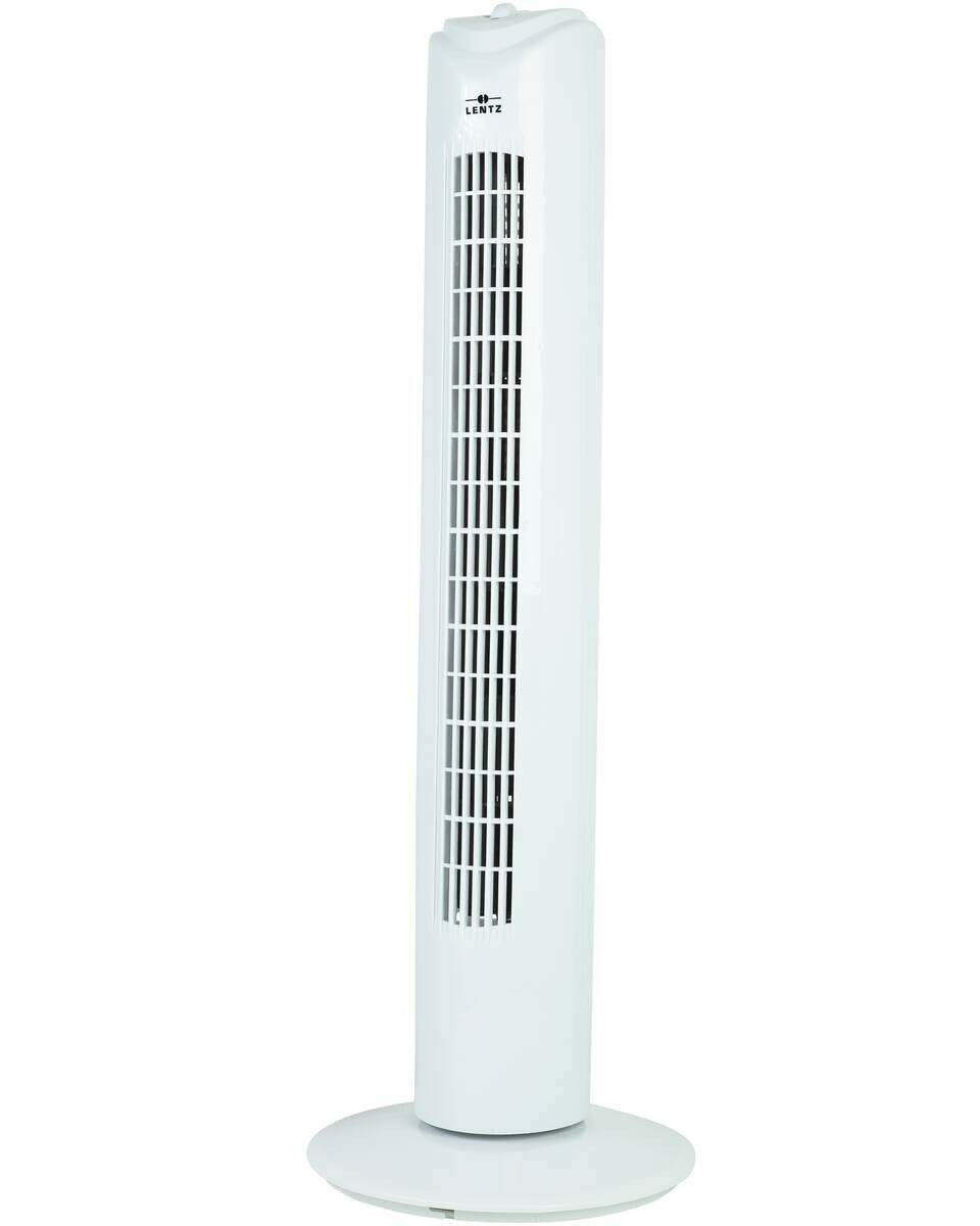 Lentz Turmventilator weiß B/H/L: ca. 16,5x82,5x17 cm