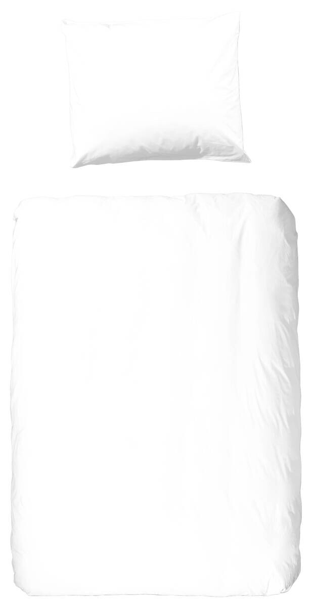 Baumwoll Bettwäsche weiß Baumwolle B/L: ca. 120x150 cm