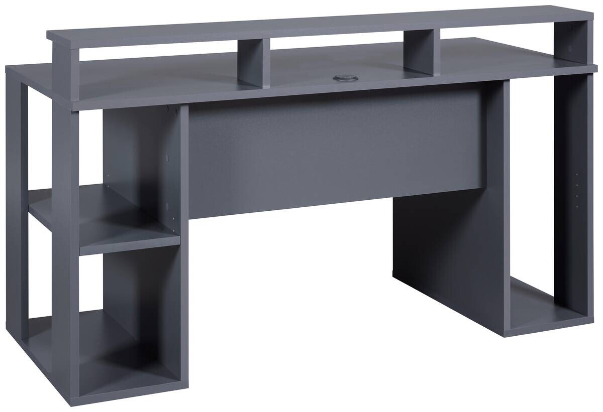 Schreibtisch Match Point anthrazit beschichtet Nachbildung B/H/L: ca. 91x76,5x160 cm