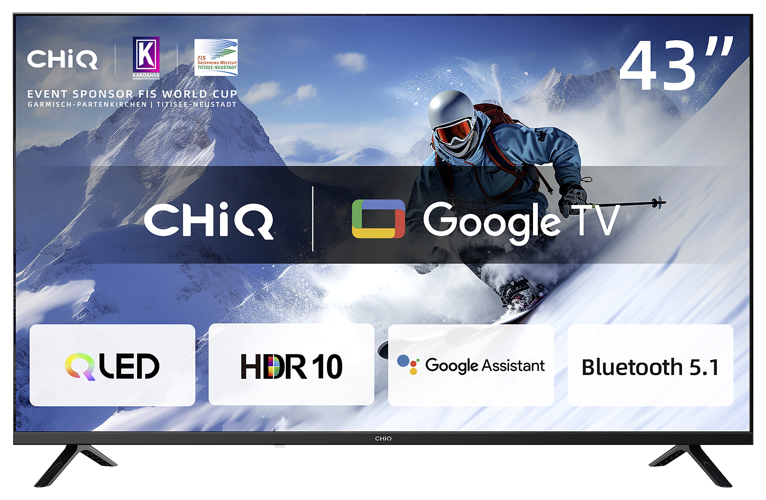 CHiQ QLED-Fernseher L43QM10V
