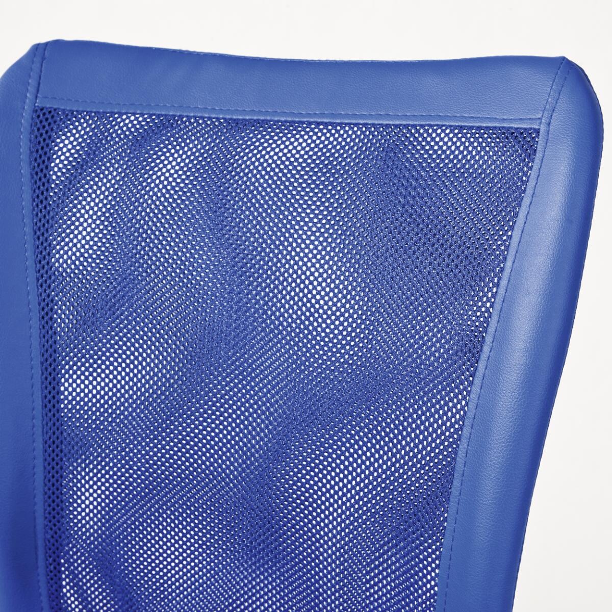 Drehstuhl Bonnie blau Metall Kunststoff