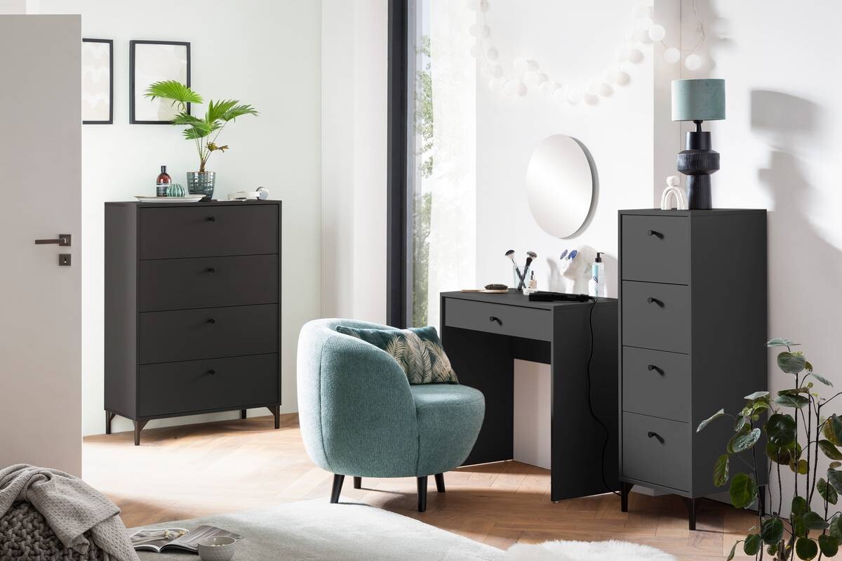 Kommode Smash anthrazit B/H/T: ca. 80,1x116,7x40 cm Kommode Smash anthrazit B/H/T: ca. 80,1x116,7x40 cm