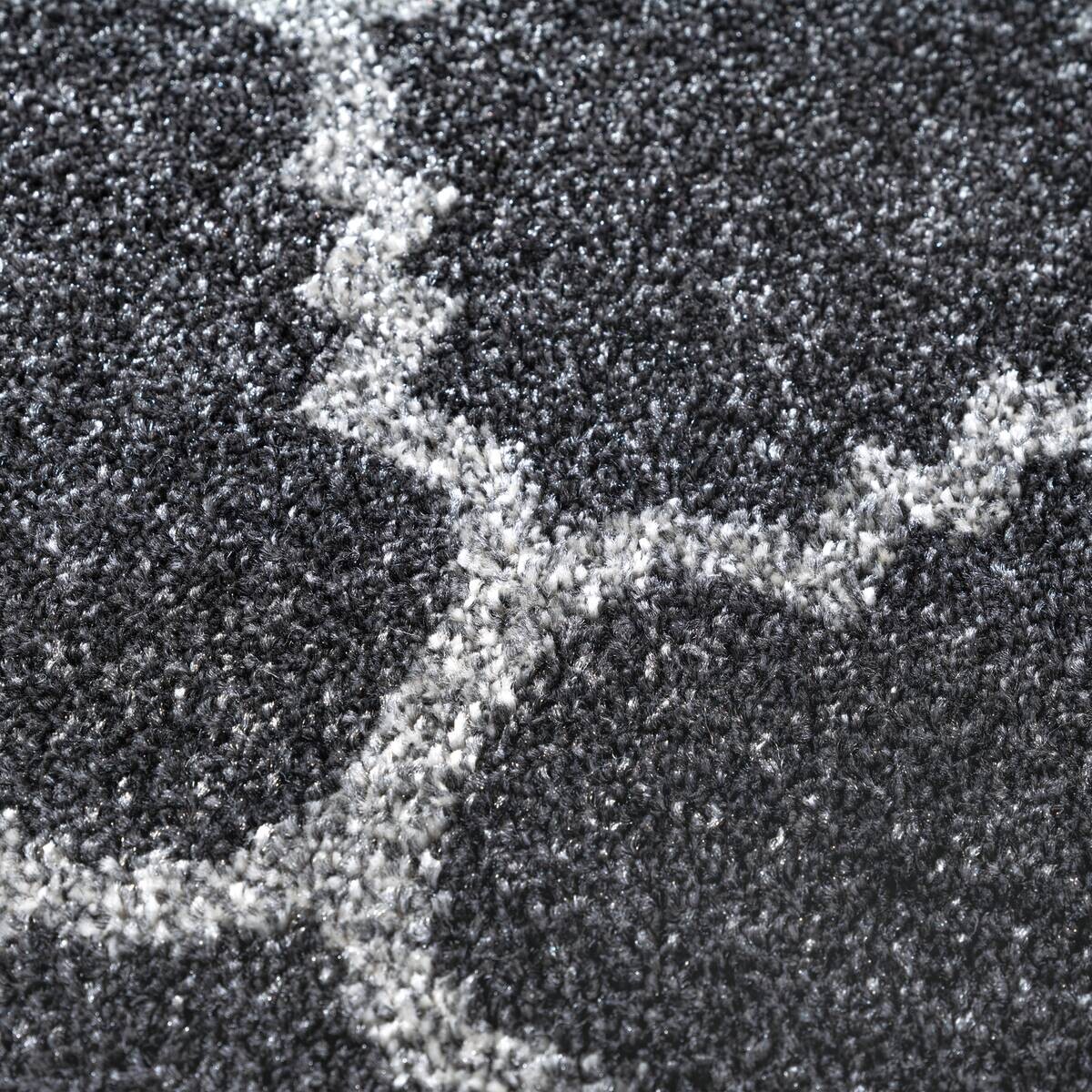 Sanat Teppich schwarz B/L: ca. 200x200 cm