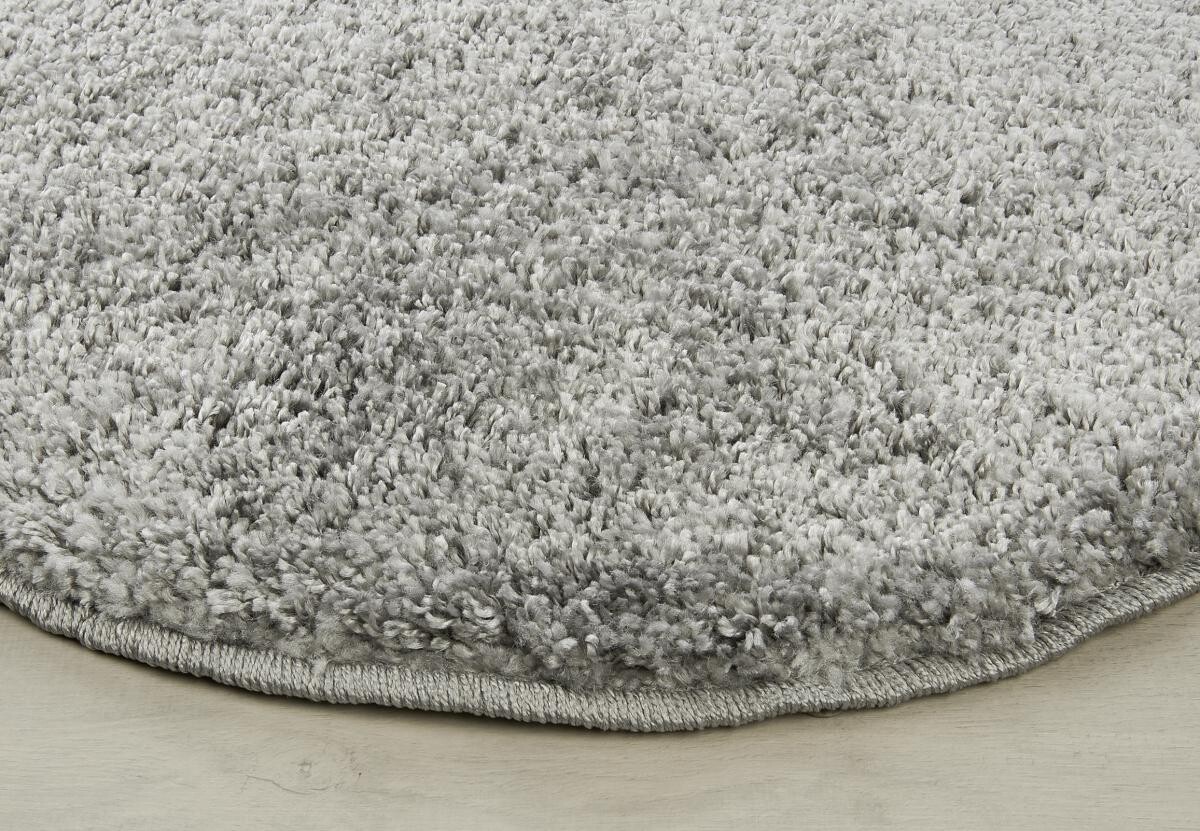 Hochflorteppich Smile grau D: ca. 67 cm