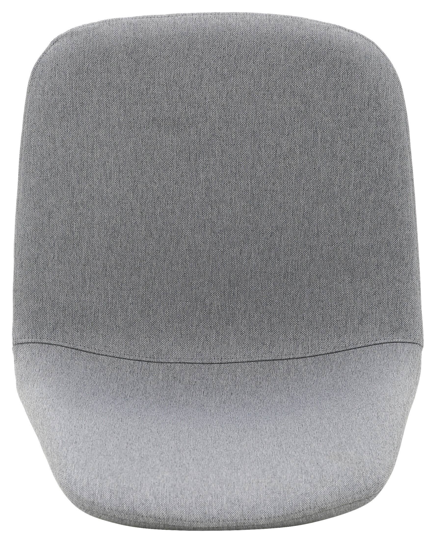 Stuhl Pia grau buche Microfaser Metall