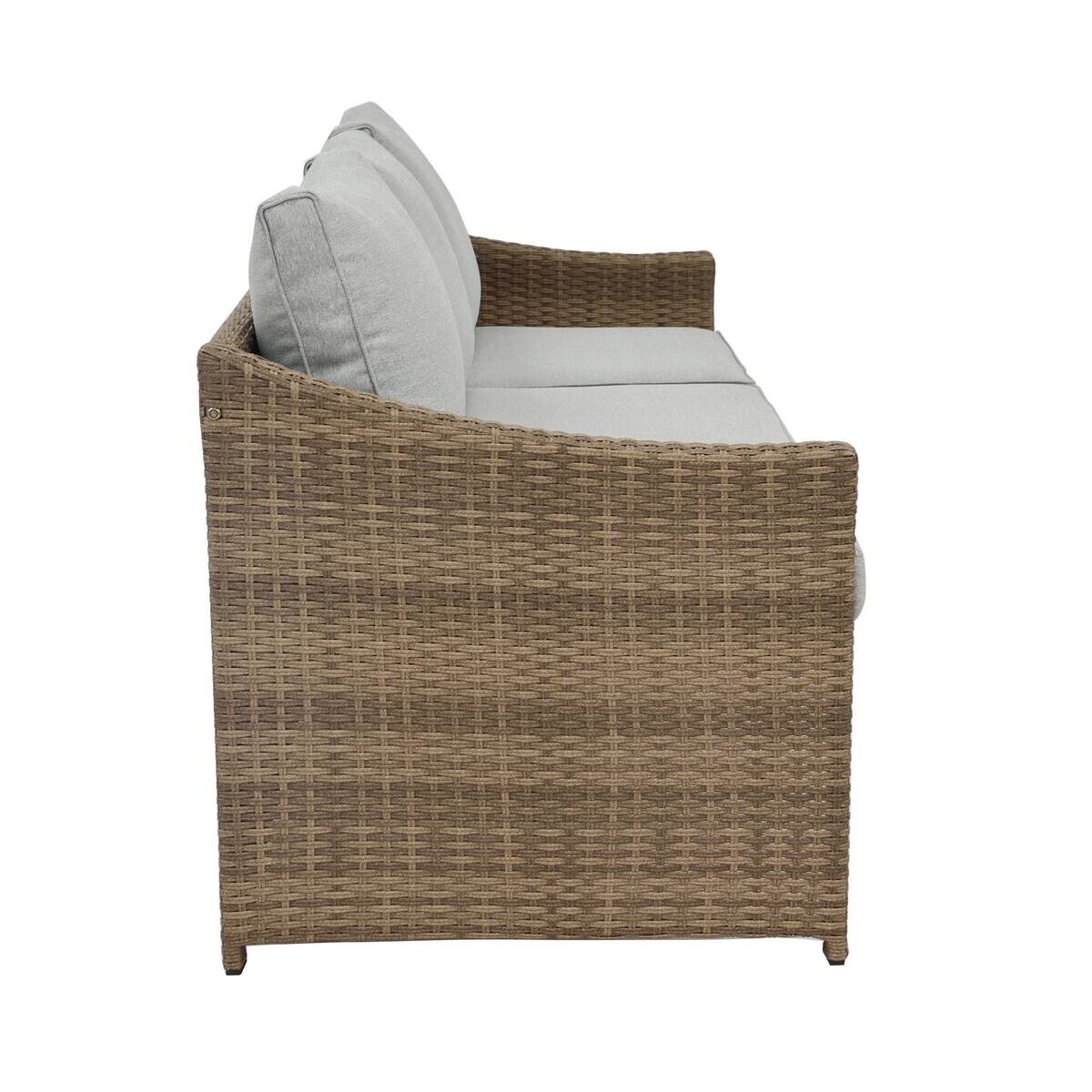 POCOline Gartensitzgruppe Anna braun Stahl