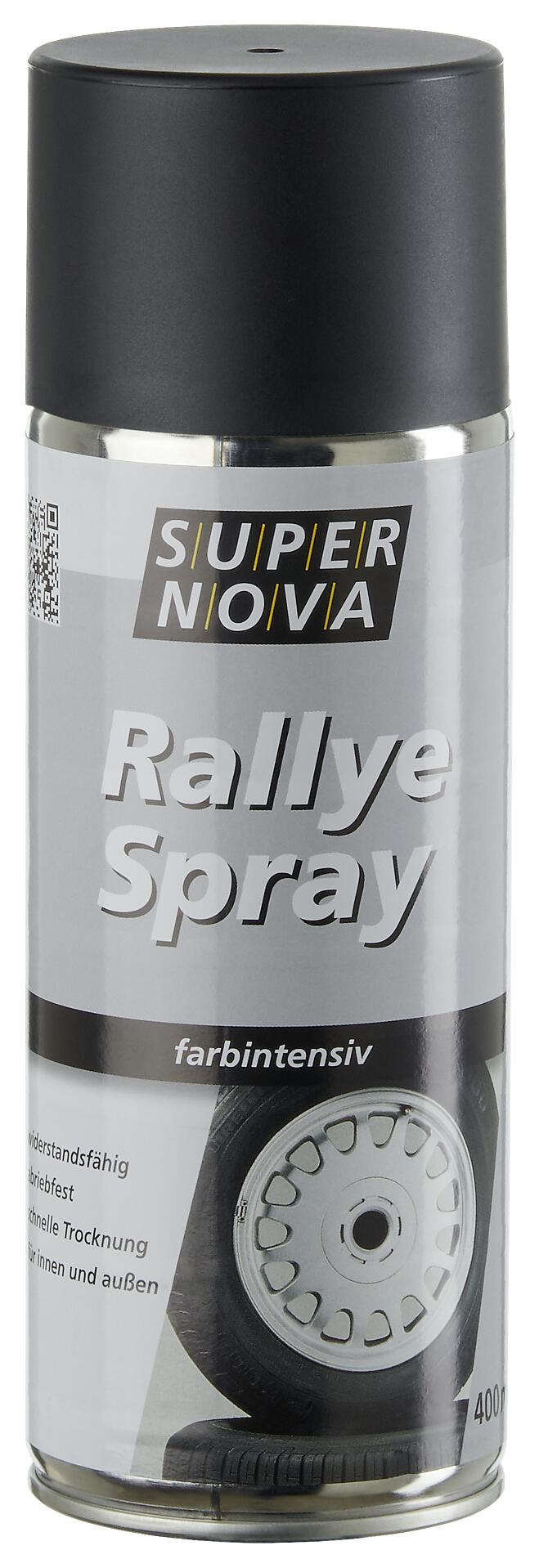 Super-Nova Rallye-Spray mattschwarz matt ca. 0,4 l