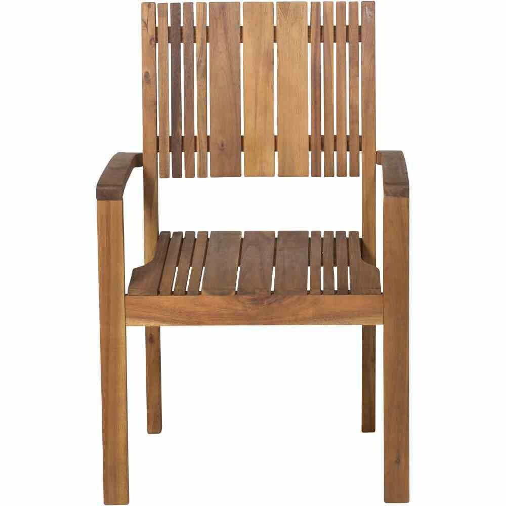 Gardamo Stapelsessel FALUN beige Akazie