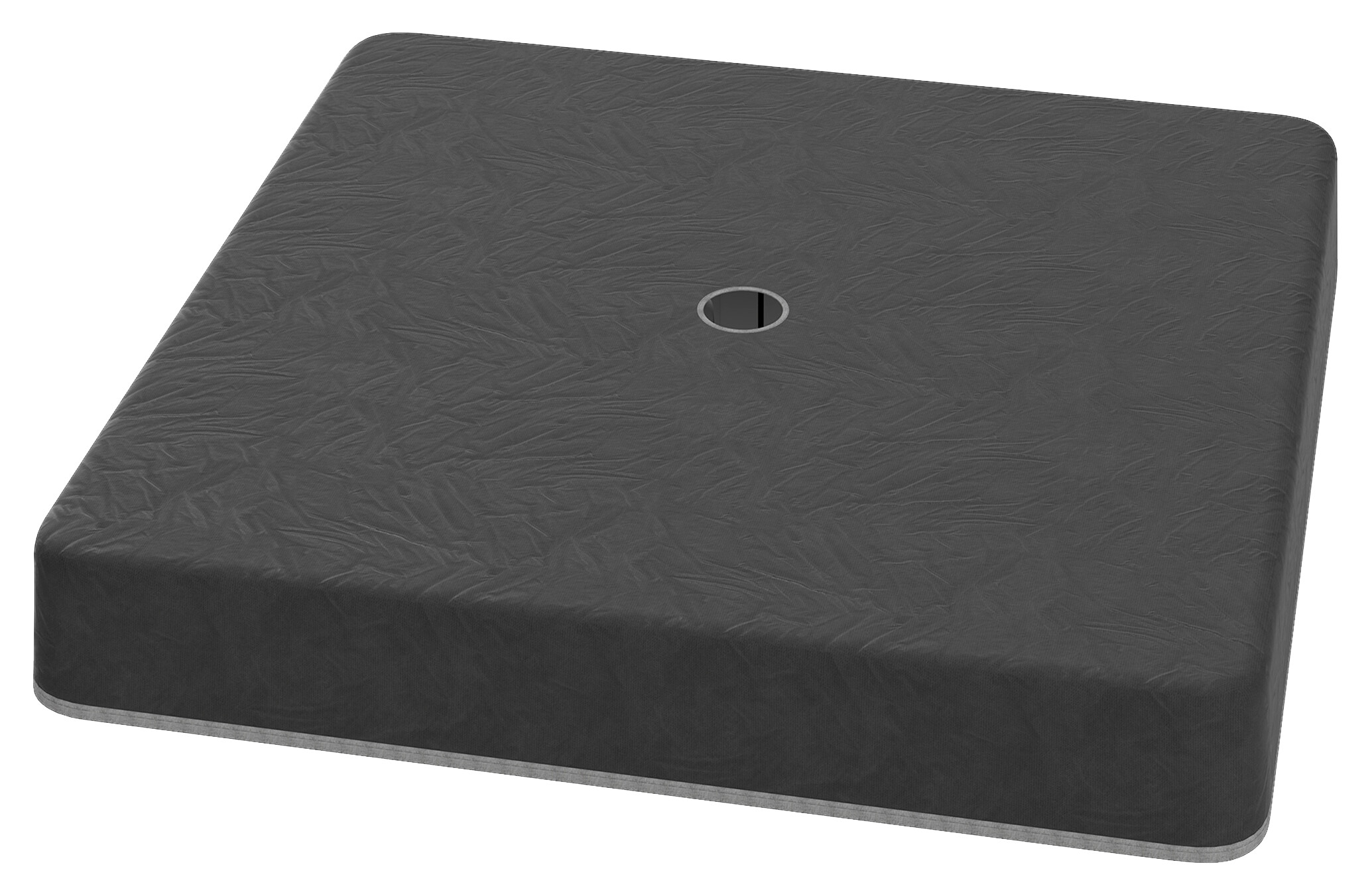 Outsunny Schirmgewichte schwarz Polyester B/H/L: ca. 89x10,5x89 cm