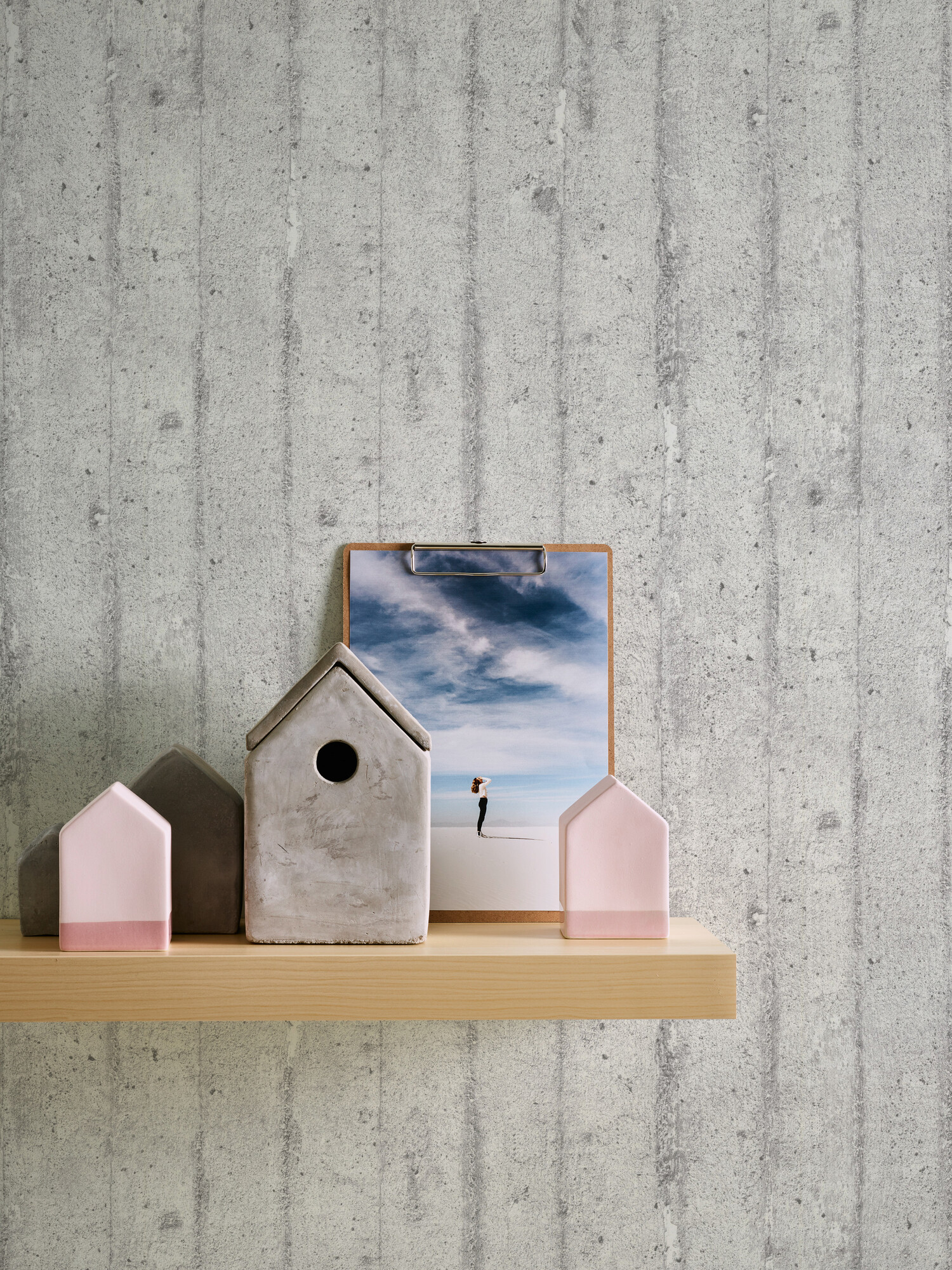 A.S.Creation Vliestapete grau B/H/D: ca. 53x1005x9 cm