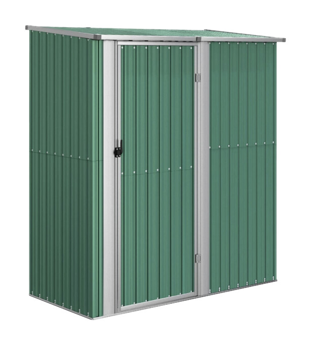 vidaXL Geräteschuppen grün B/H: ca. 180,5x209,5 cm