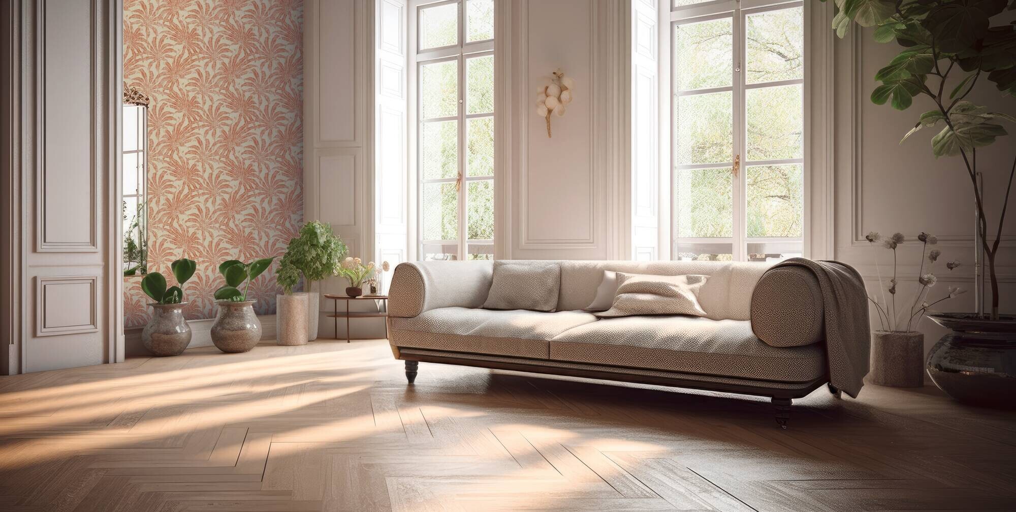 A.S.Creation Vliestapete rot orange beige B/H/D: ca. 53x1005x9,6 cm