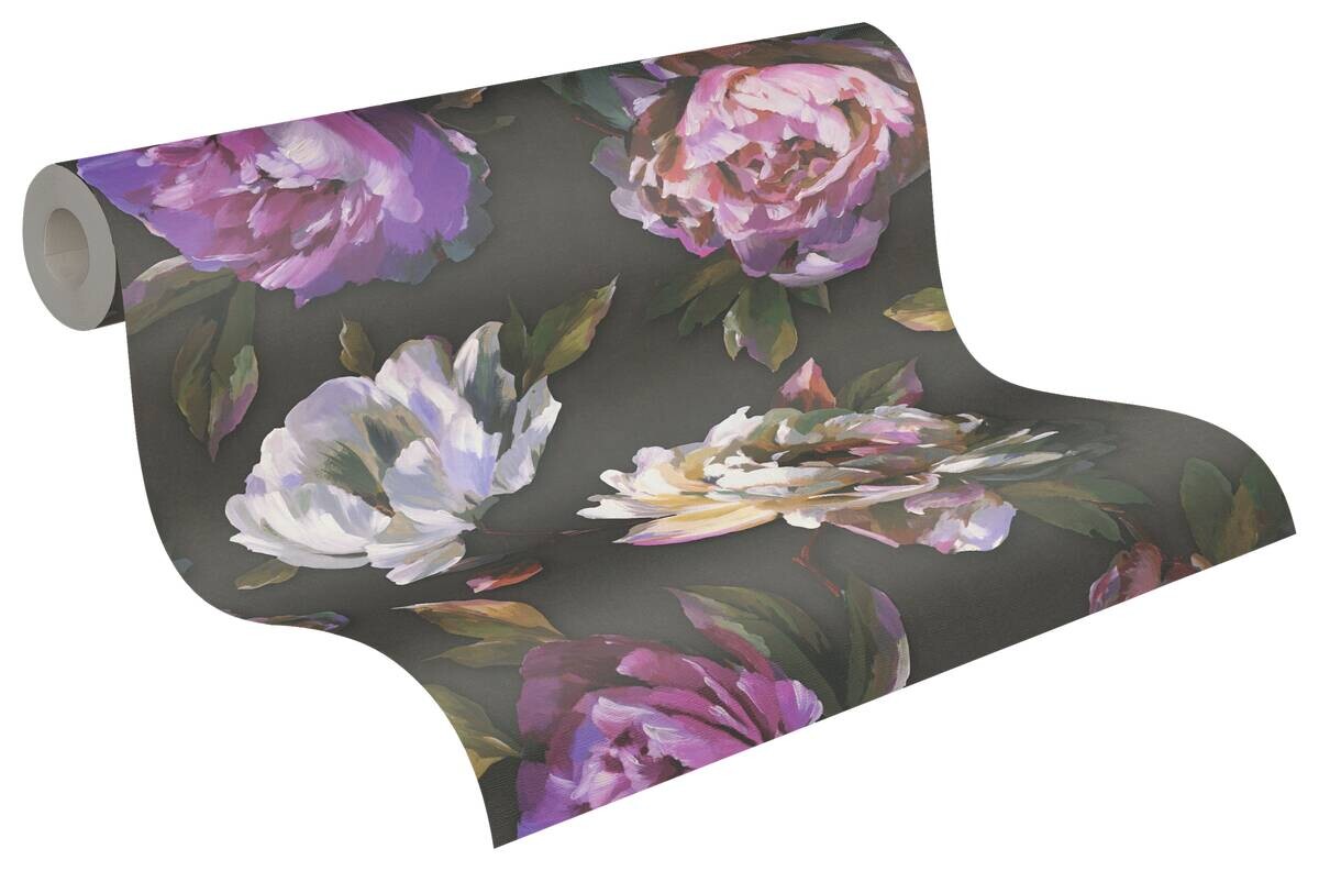 A.S.Creation Vliestapete violett grün B/H/D: ca. 53x1005x8 cm